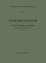 Antonio Vivaldi Notenblätter Sonata in sol maggiore F.XIII-13 (RV25)