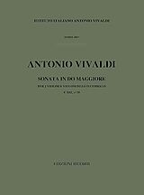 Antonio Vivaldi Notenblätter Sonate C-Dur F.XIII,19 für 2 Violinen