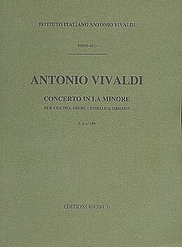 Antonio Vivaldi Notenblätter Konzert a-Moll op.4,4 für Violine
