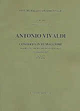 Antonio Vivaldi Notenblätter Concerto re maggiore F.VI-14 op.10,3