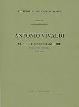 Antonio Vivaldi Notenblätter Concerto do maggiore F.XI,44
