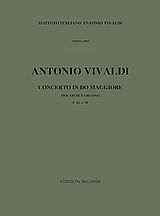 Antonio Vivaldi Notenblätter Konzert C-Dur RV113 für Streicher und Orgel