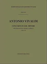 Antonio Vivaldi Notenblätter Konzert g -moll F.III,26 für Violoncello