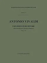 Antonio Vivaldi Notenblätter Konzert c-Moll F.III-27
