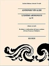 Antonio Vivaldi Notenblätter LESTRO ARMONICO VOL.2