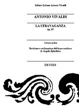 Antonio Vivaldi Notenblätter La stravaganza op.4
