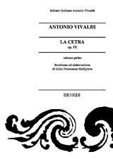 Antonio Vivaldi Notenblätter La cetra op.9 Band 1 (Nr.1-6)