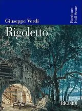 Giuseppe Verdi Notenblätter Rigoletto Partitur (it)