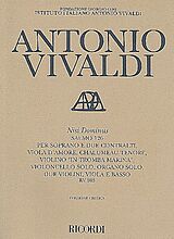 Antonio Vivaldi Notenblätter Nisi dominus Salmo 126