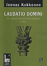 Joonas Kokkonen Notenblätter LAUDATIO DOMINI FUER SOPRAN