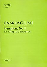 Sven Einar Englund Notenblätter Symphony no.4 for strings and