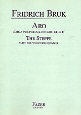 Fridrich Bruk Notenblätter The Steppe for flute, oboe, clarinet