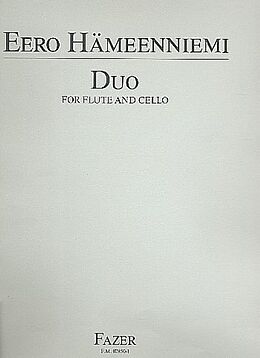 Eero Hämeenniemi Notenblätter Duo for flute and cello
