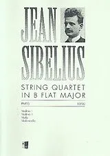 Harri Vuori Notenblätter Streichquartett B-Dur op.4