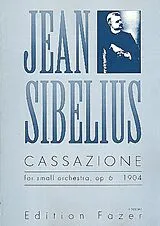 Jean Sibelius Notenblätter Cassazione (1904) op.6