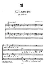 Urmas Sisask Notenblätter Agnus Dei from Gloria Patri op.17