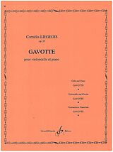 Cornélis Liegeois Notenblätter Gavotte op.25 no.2