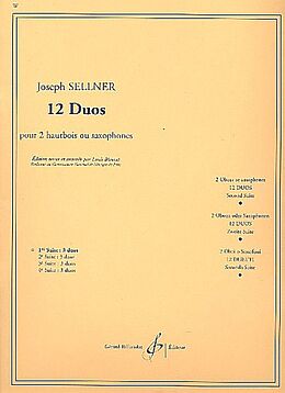 Joseph Sellner Notenblätter 12 Duos vol.1 (nos.1-3)
