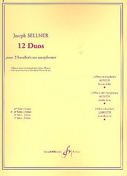 Joseph Sellner Notenblätter 12 duos vol.2 (nos.4-6)