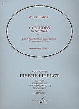 Franz Wilhelm Ferling Notenblätter 18 études op.12 pour hautbois