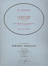 Franz Wilhelm Ferling Notenblätter 18 études op.12 pour hautbois