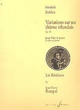 Friedrich Daniel Rudolph Kuhlau Notenblätter Variations sur un thème