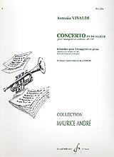 Antonio Vivaldi Notenblätter Concerto do majeur RV537