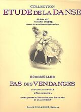 Johann Friedrich Franz (Frédéric) Burgmüller Notenblätter Pas des vendanges du 1er acte de Giselle