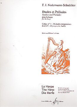 Francois Joseph Naderman-Schuecker Notenblätter Etudes et Préludes vol.1