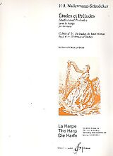 Francois Joseph Naderman-Schuecker Notenblätter Etudes et Préludes vol.3 pour la harpe