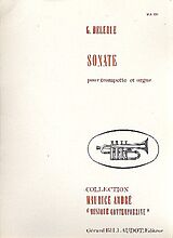 Georges Delerue Notenblätter Sonate pour trompette en ut ou sib et orgue