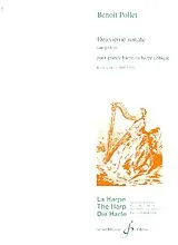 Benoit Pollet Notenblätter Sonate no.2 pour grande harpes