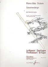 Pierre Max Dubois Notenblätter Sonatine-Tango