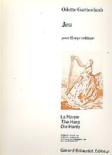 Odette Gartenlaub Notenblätter Jeu pour harpe celtique