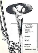 Lucie Robert Notenblätter Élégie 1 pour trombone et piano