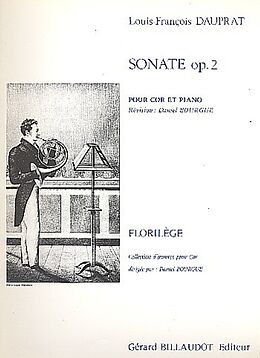 Louis-Francois Dauprat Notenblätter Sonate op.2 pour cor et piano