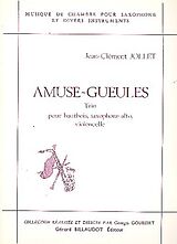Jean-Clément Jollet Notenblätter Amuse-Gueules pour hautbois