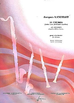 Jacques Lancelot Notenblätter 21 études