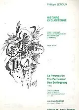 Philippe Leroux Notenblätter Histoire cyclopéenne pour 4 timbales
