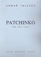 André Jolivet Notenblätter Patchinko pour 2 pianos