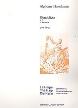 Alphonse Hasselmans Notenblätter Gondoliera op.39 Barcarolle no.2