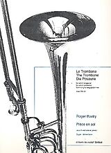 Roger Boutry Notenblätter Piece en sol pour trombone et piano