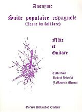 Anonymus Notenblätter Suite populaire espagnole