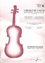 Frédéric Lainé Notenblätter Lecole de lalto vol.6