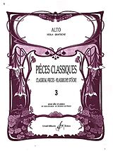  Notenblätter Pièces Classiques vol.3
