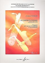 Antonio Vivaldi Notenblätter La tempesta di mare für 4 Saxophone