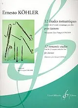 Ernesto Köhler Notenblätter 12 études mignonnes