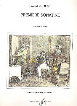 Pascal Proust Notenblätter Sonatine no.1 pour cor et piano