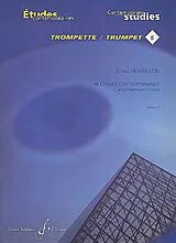 Gilles Herbillon Notenblätter 40 études contemporaines vol.1