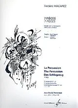 Frédéric Macarez Notenblätter 7 Pièces